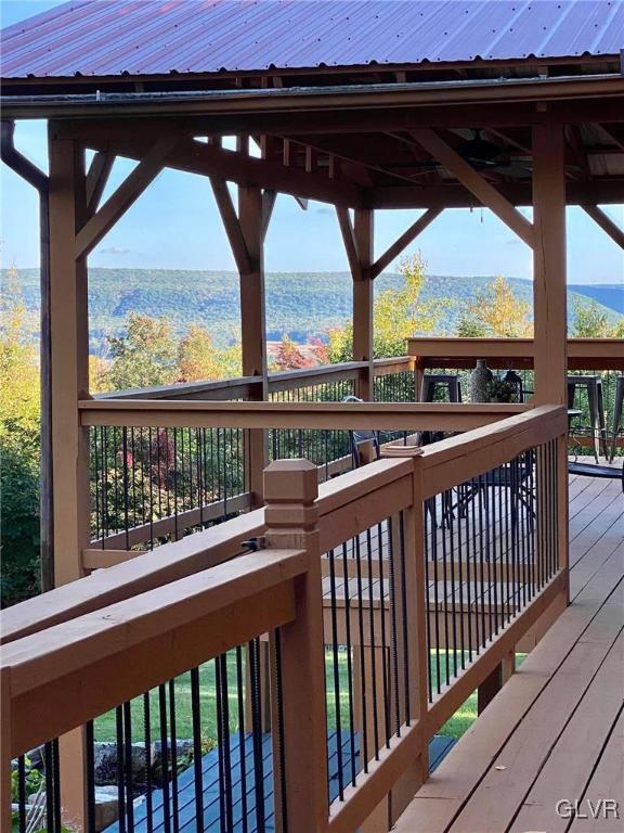 355 Tower Road Sugarloaf, PA 18249 - Photo 72 of 75 Fall deck and mountain view.