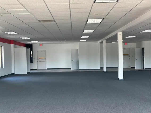 a view of empty room