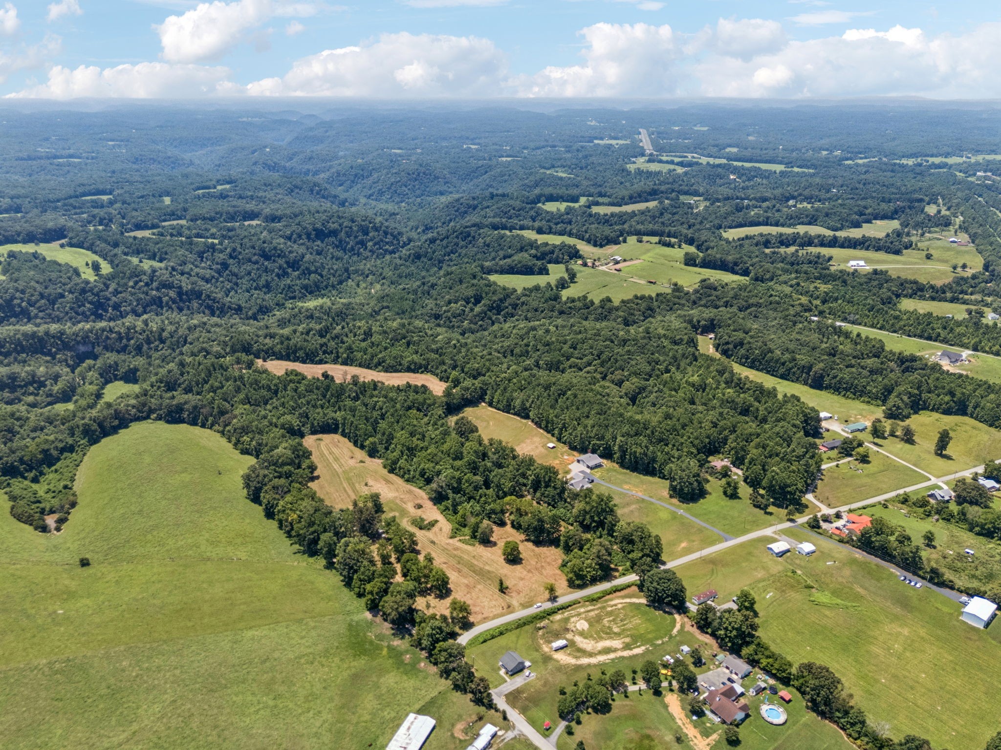 2585 Pow Road Baxter, TN 38544 - Photo 68 of 83 an aerial view of residential houses with outdoor space