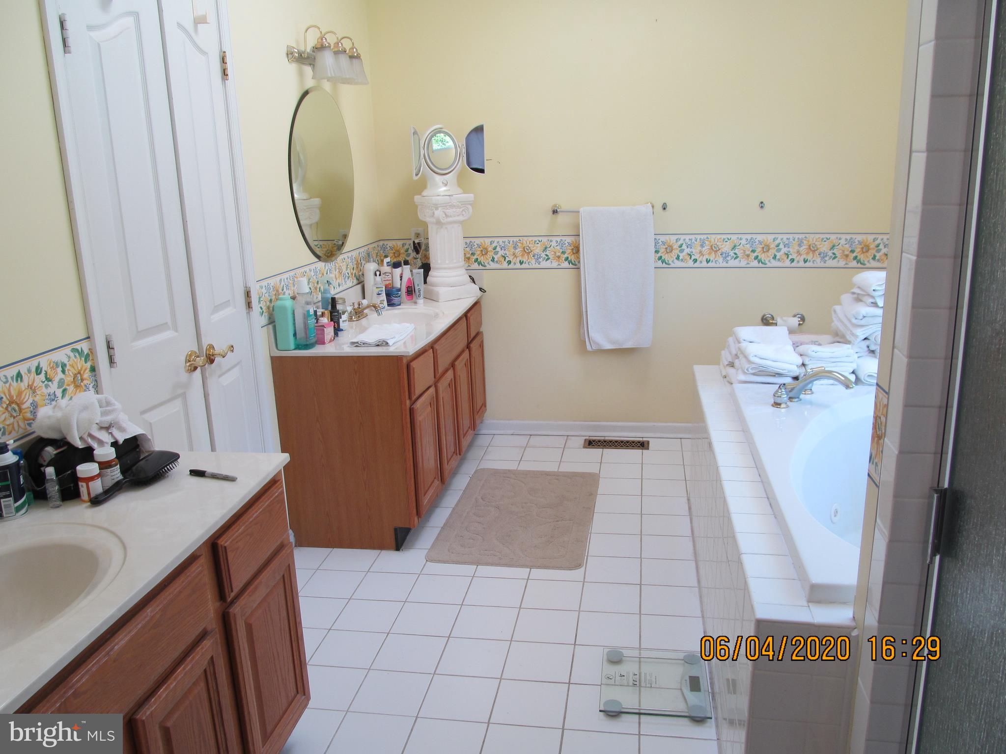 1315 Starr Road Centreville, MD 21617 - Photo 22 of 26 Master Bedroom Bath with Double Vanities