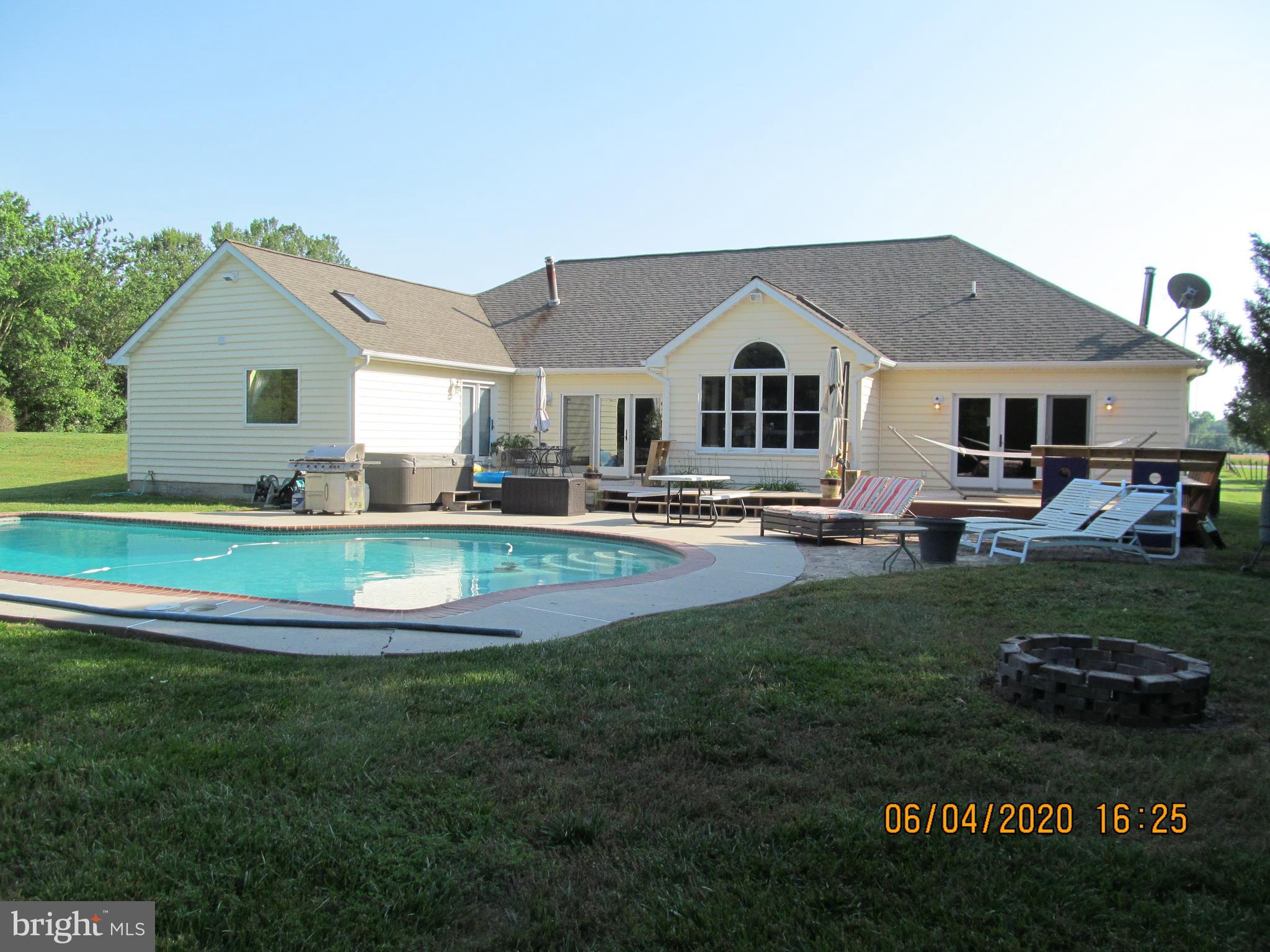 1315 Starr Road Centreville, MD 21617 - Photo 25 of 26 Rear view of Gunite Pool