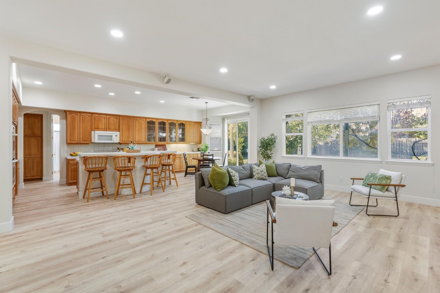 3412 Muscat Way Rancho Cordova, CA 95670 - Photo 7 of 33 a living room with furniture and a large window