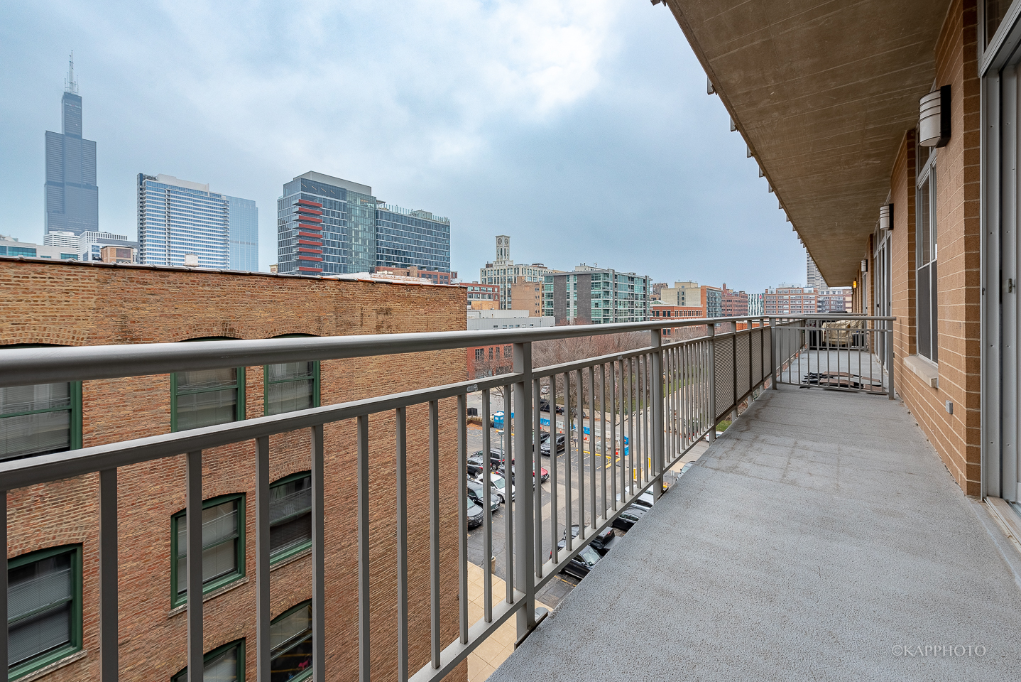 111 South Morgan Street, Unit 619 Chicago, IL 60607 - Photo 34 of 35 a view of city from balcony