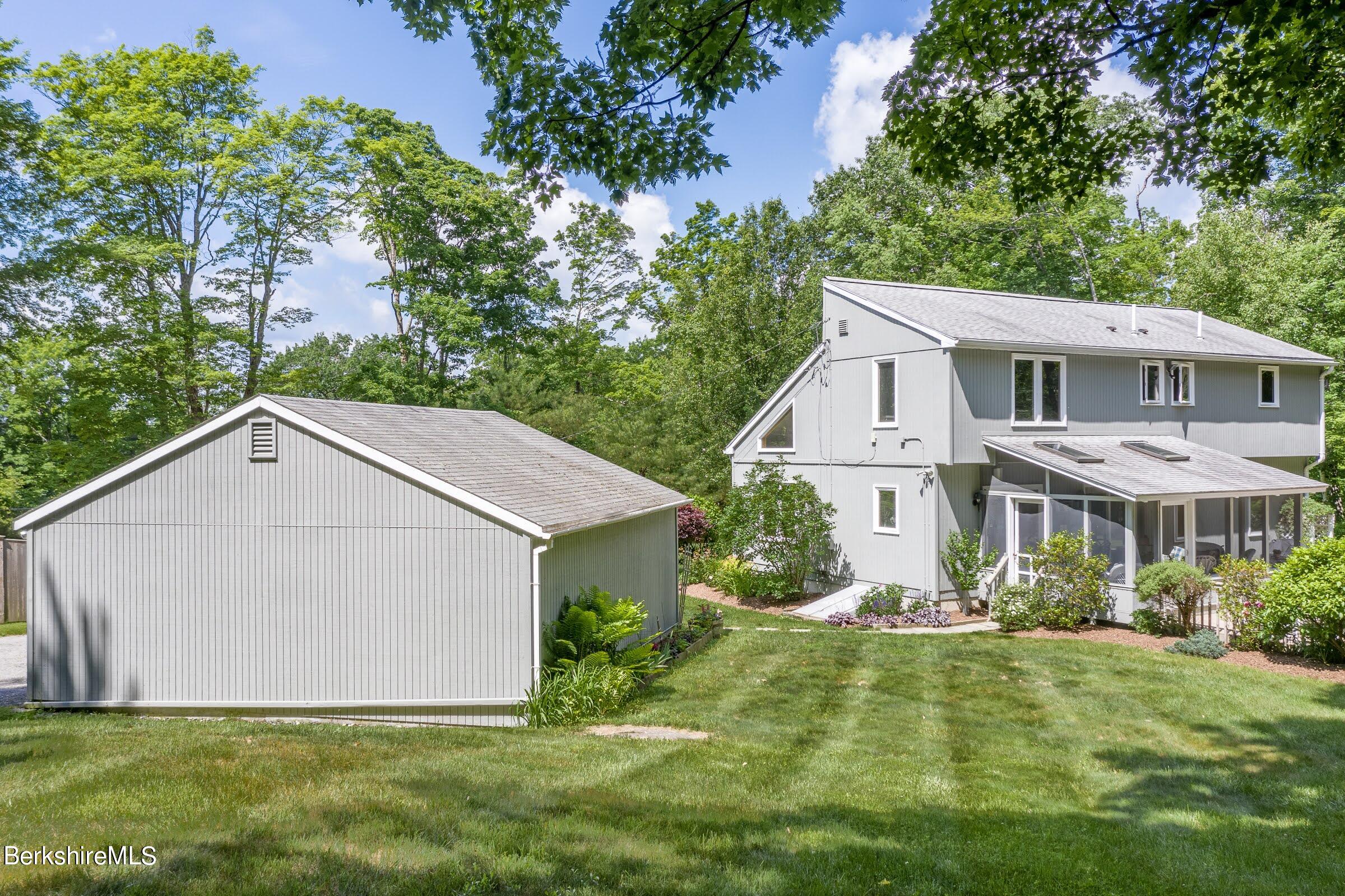 146 Hupi Road Monterey, MA 01245 - Photo 1 of 32 BACK OF HOUSE AND GARAGE