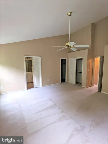 a view of a livingroom with a chandelier