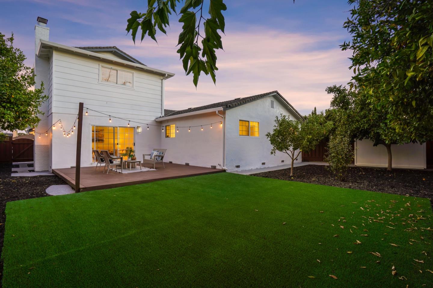 3649 Rowley Drive San Jose, CA 95132 - Photo 49 of 49 a front view of house with yard and outdoor seating