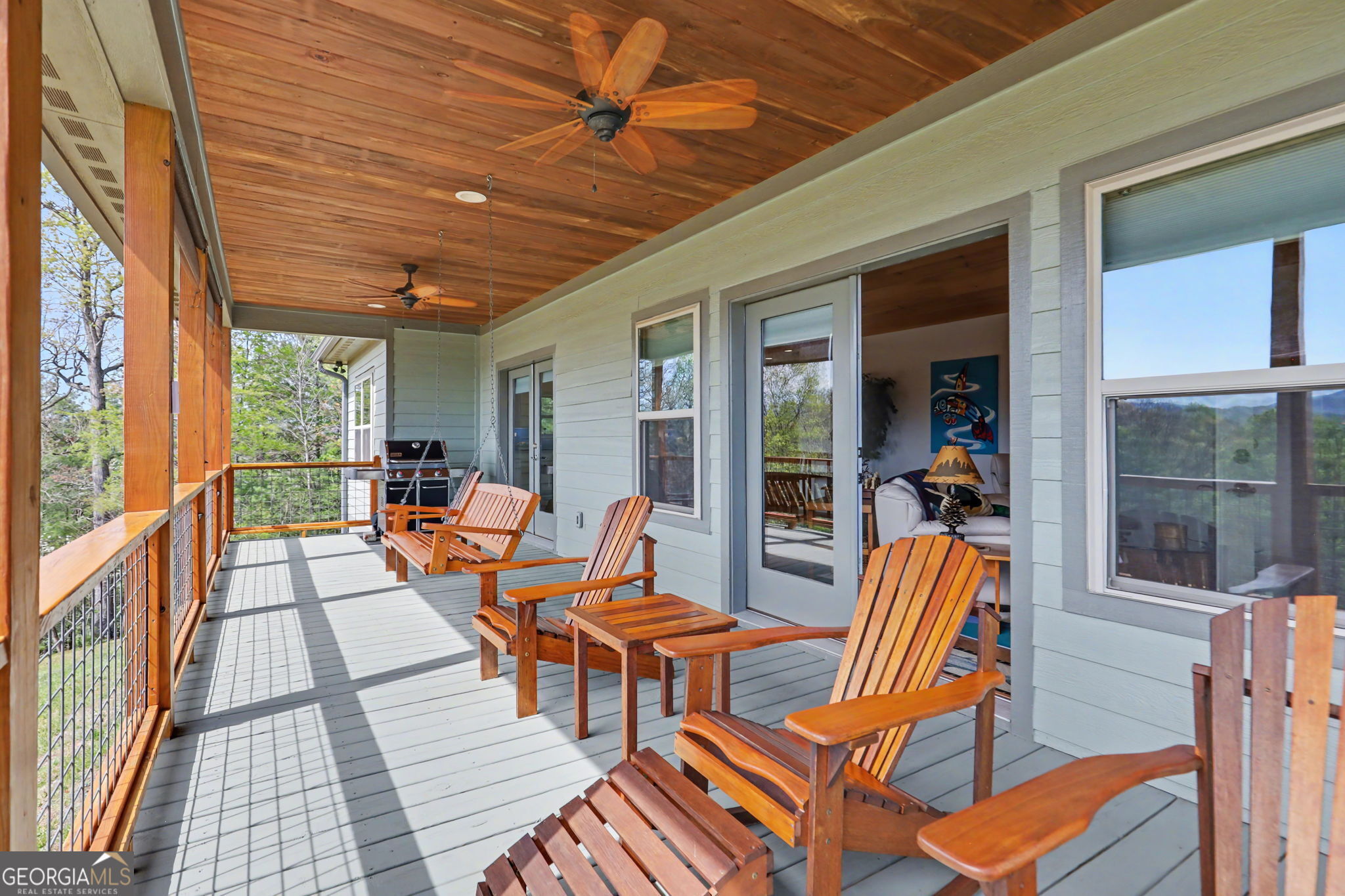100 Deacons Way Franklin, NC 28734 - Photo 36 of 53 a outdoor space with patio the couches and pool table with chairs