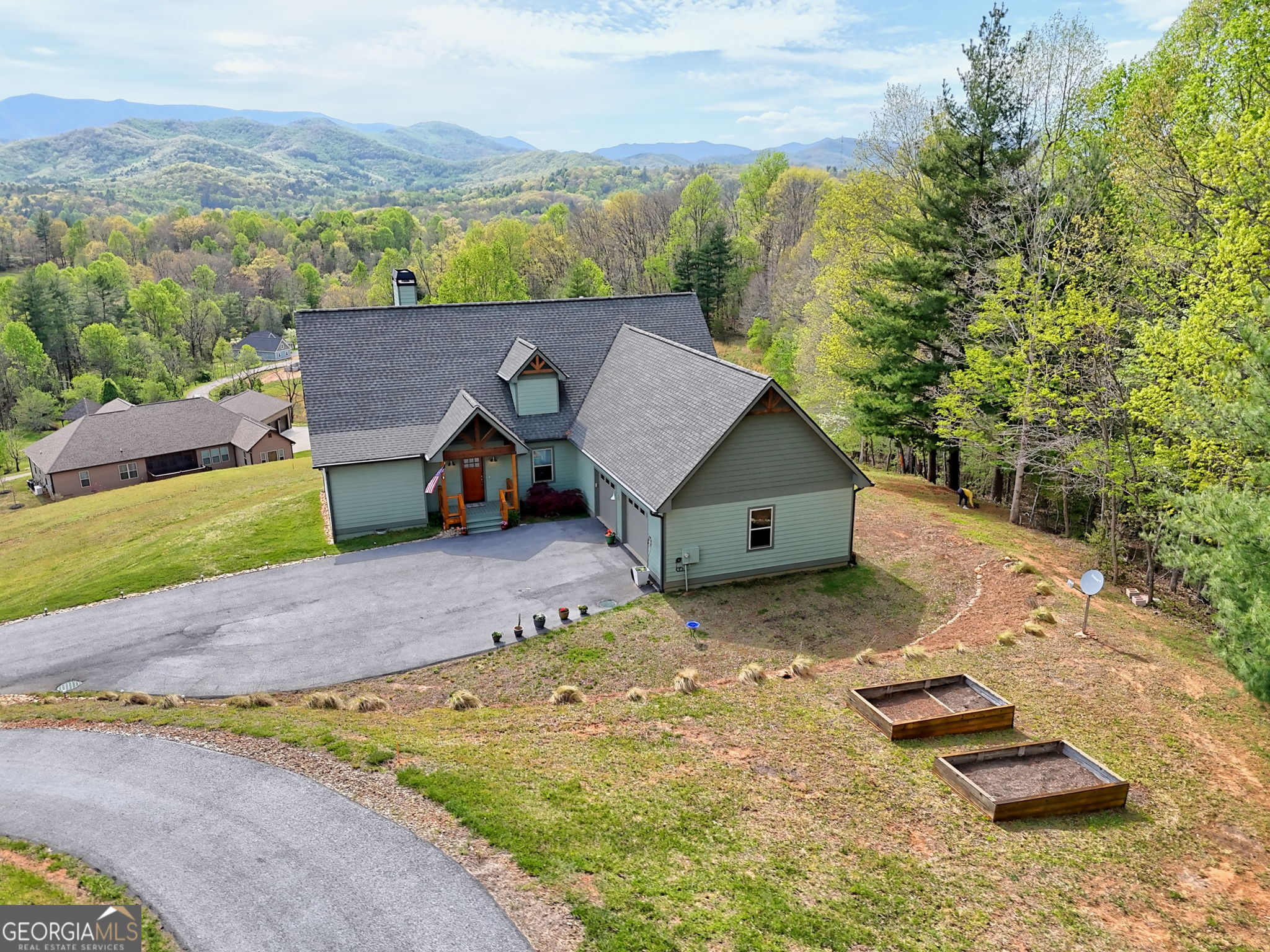 100 Deacons Way Franklin, NC 28734 - Photo 48 of 53 a view of outdoor space and yard