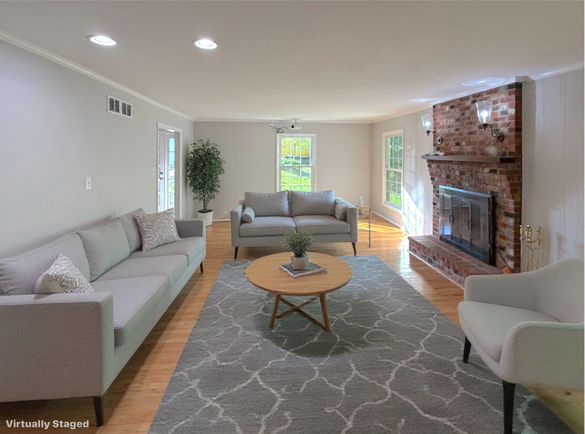 9006 Sidehill Road Ellicott City, MD 21042 - Photo 4 of 53 Bright and inviting living space. Virtual Staging
