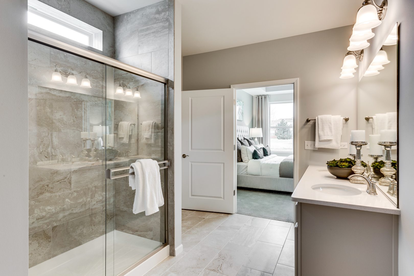 825 Spring Drive Lindenhurst, IL 60046 - Photo 17 of 29 a living room with furniture and a glass door