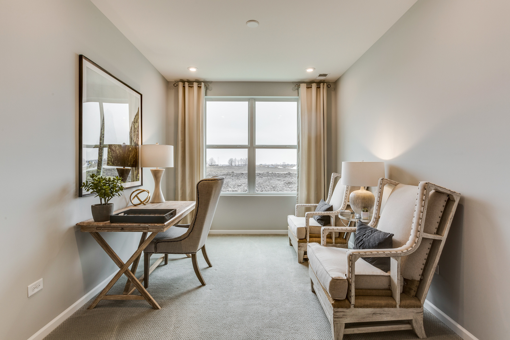 825 Spring Drive Lindenhurst, IL 60046 - Photo 19 of 29 a dining room with furniture and windows