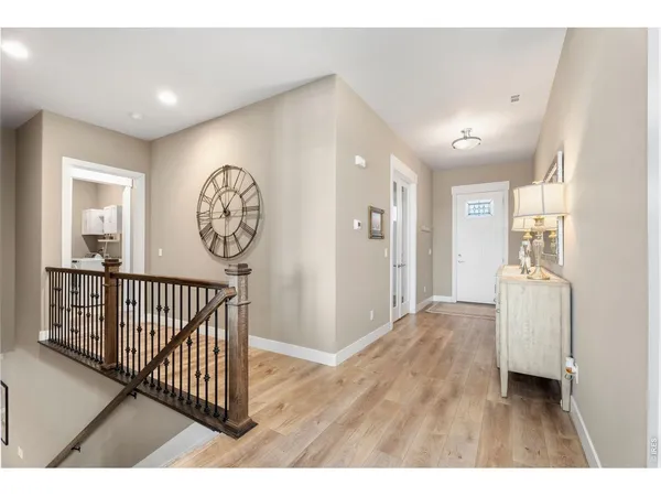 a view of a workspace with furniture