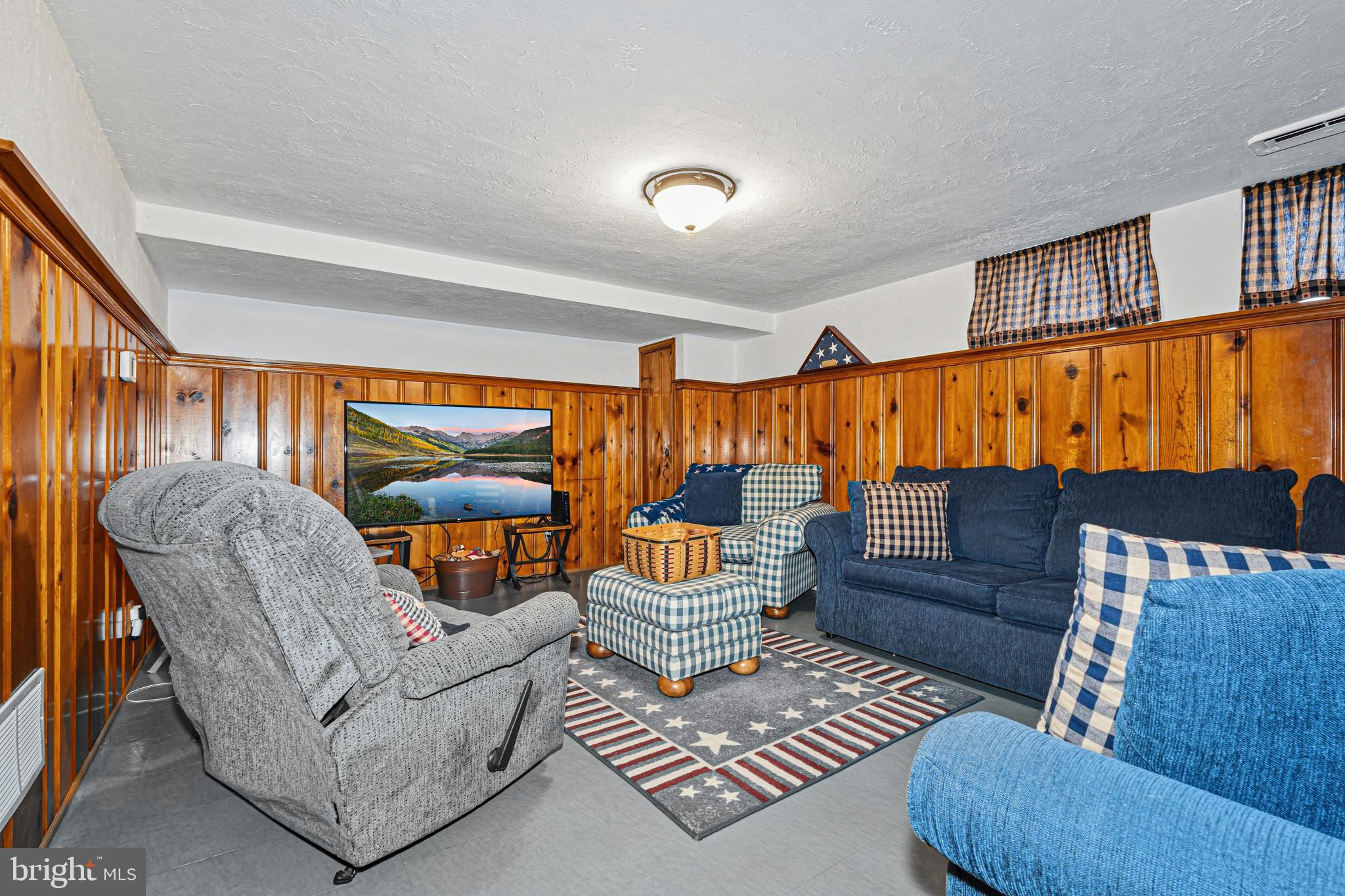 7815 Rockbourne Road Baltimore, MD 21222 - Photo 30 of 39 a living room with furniture a rug and a large window