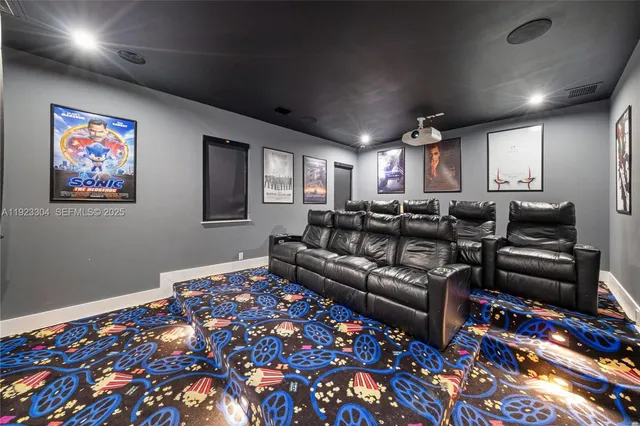 a view of a building with a yard