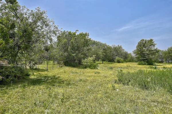 a big yard with lots of green space