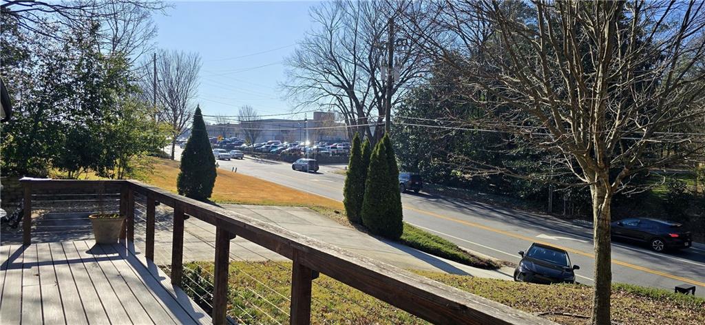 3594 Abbotts Bridge Road Duluth, GA 30096 - Photo 22 of 30 a view of a balcony with trees