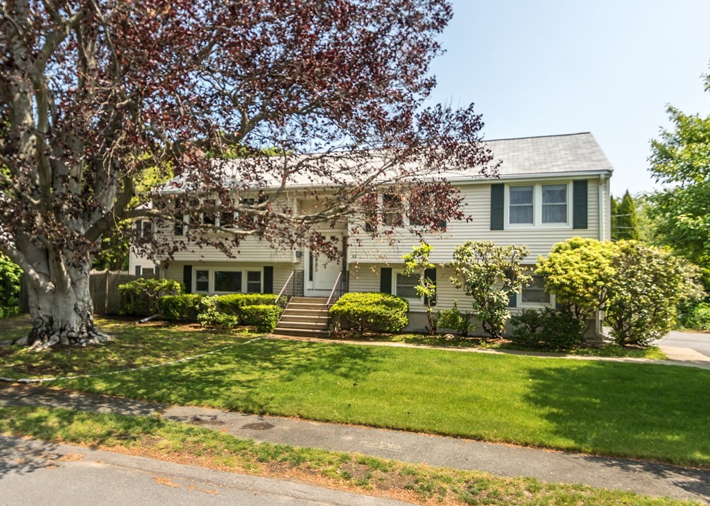 43 Alfreton Road Needham, MA 02494 - Photo 1 of 34 a front view of house with yard