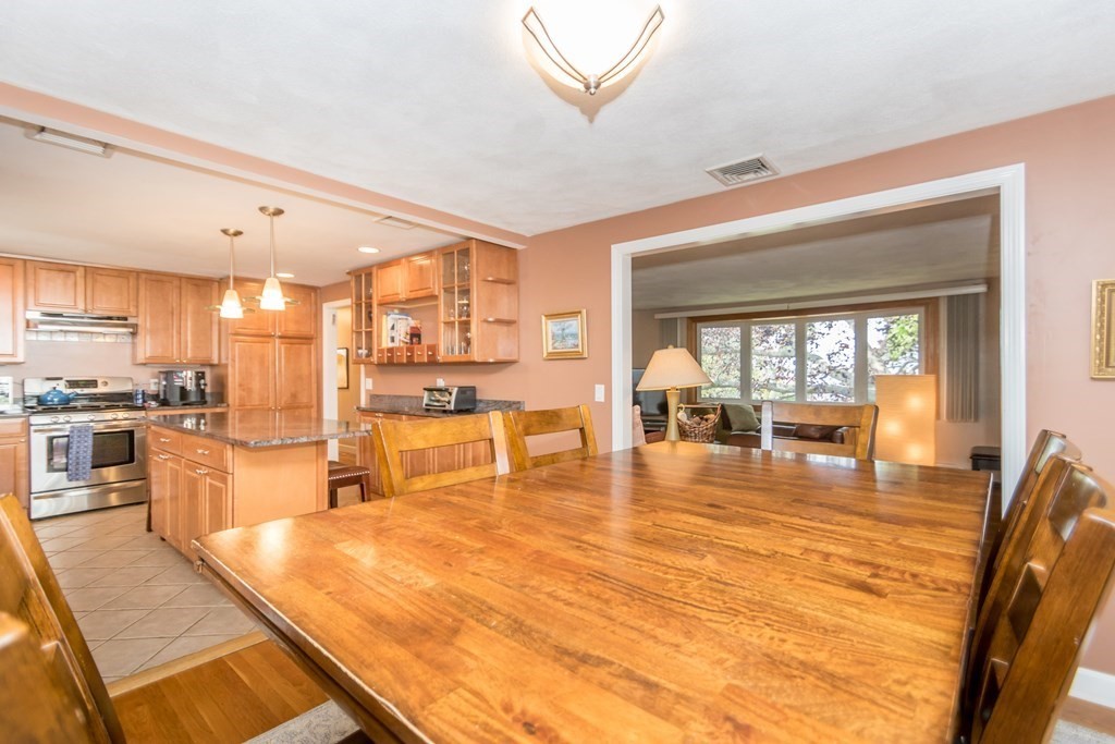 43 Alfreton Road Needham, MA 02494 - Photo 6 of 34 a room with lots of table and chairs