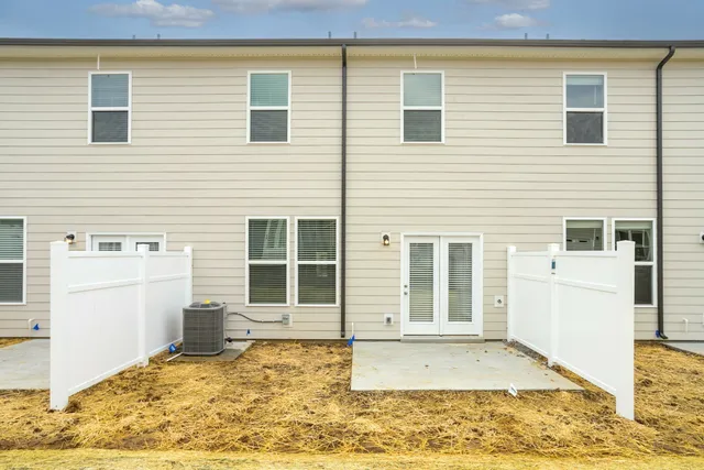 a view of a house with a patio