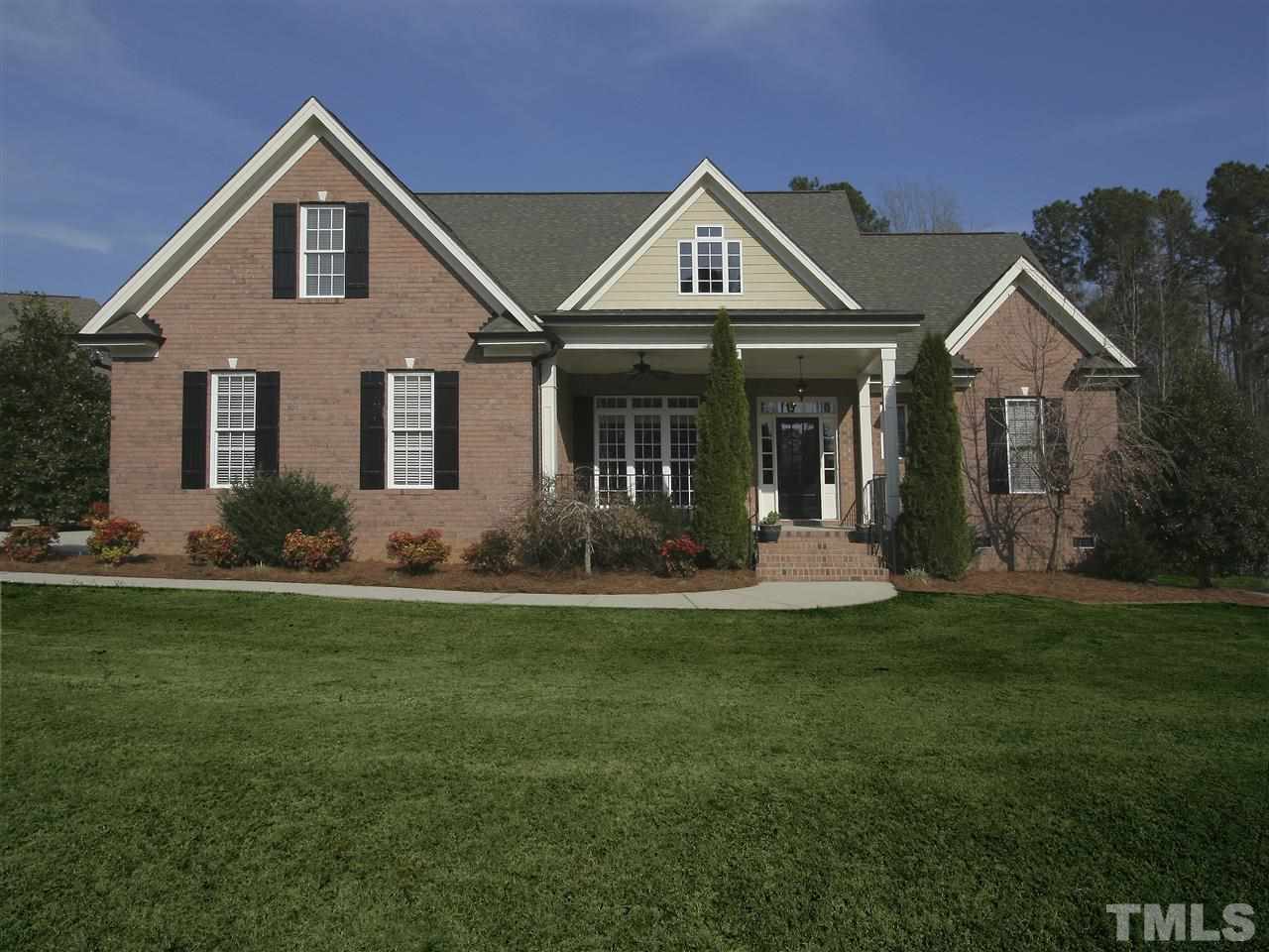 Over 3,000 square feet and packed with upgrades, this beautiful four-sides-brick home sits on a large, level lot. Great curb appeal.