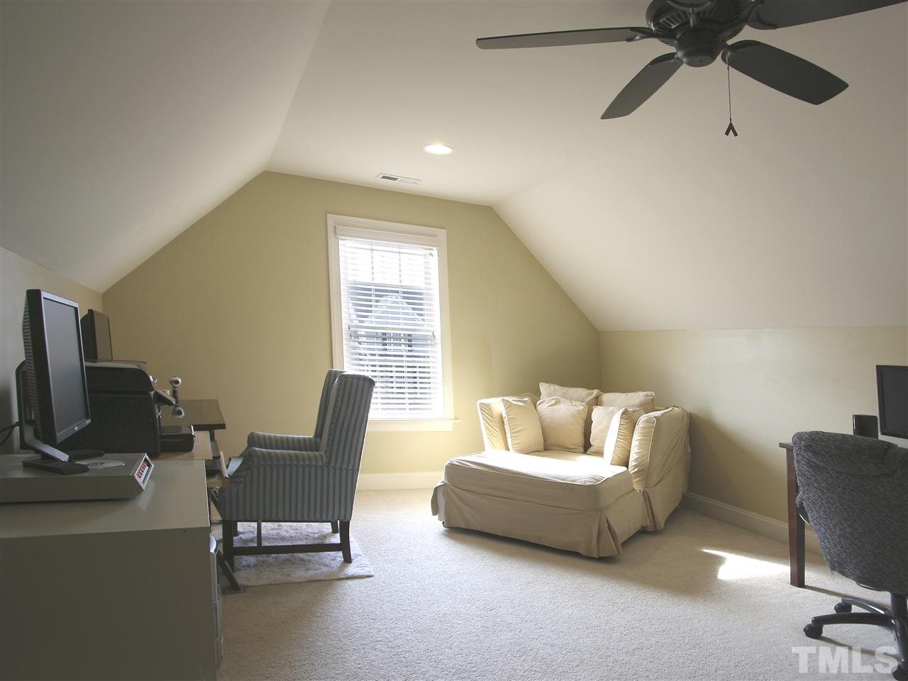 1205 Verde Farm Road Raleigh, NC 27603 - Photo 22 of 25 Second-floor bonus room is a great space for a media center, or convenient home office.