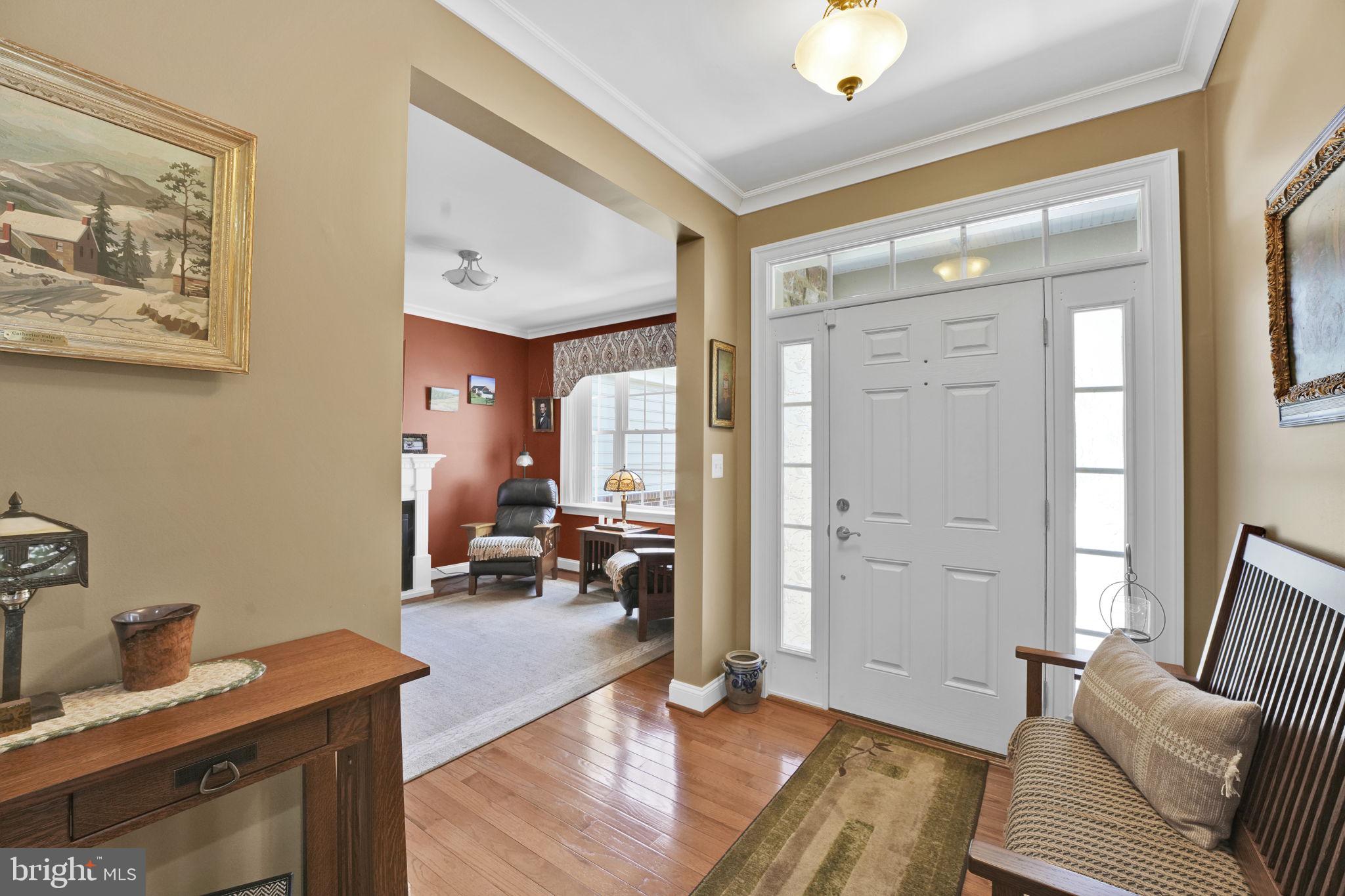 30 St Michaels Way Hanover, PA 17331 - Photo 4 of 35 Large welcoming foyer with transom and sidelights