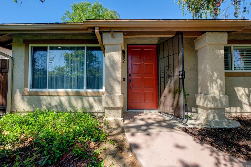 a view of entrance with of the house