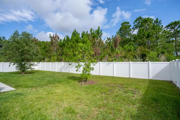 a view of an outdoor space and a yard
