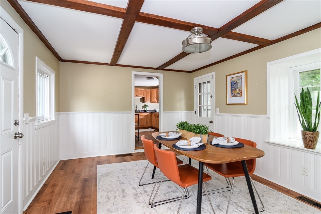 7 Ferndale Road Natick, MA 01760 - Photo 8 of 20 a view of a dining room with furniture and wooden floor