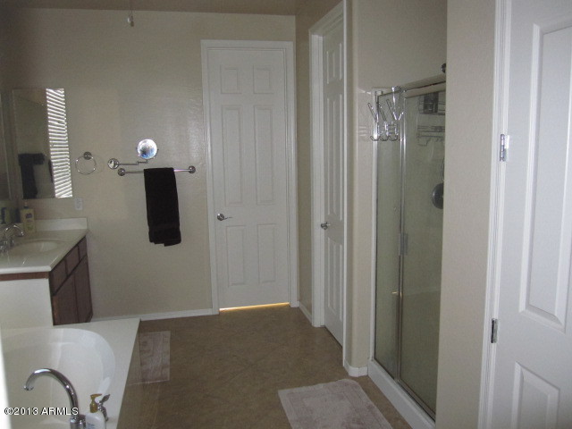 6201 South Rochester Drive Gilbert, AZ 85298 - Photo 23 of 29 SEPERATE SHOWER IN MASTER BATH ROOM