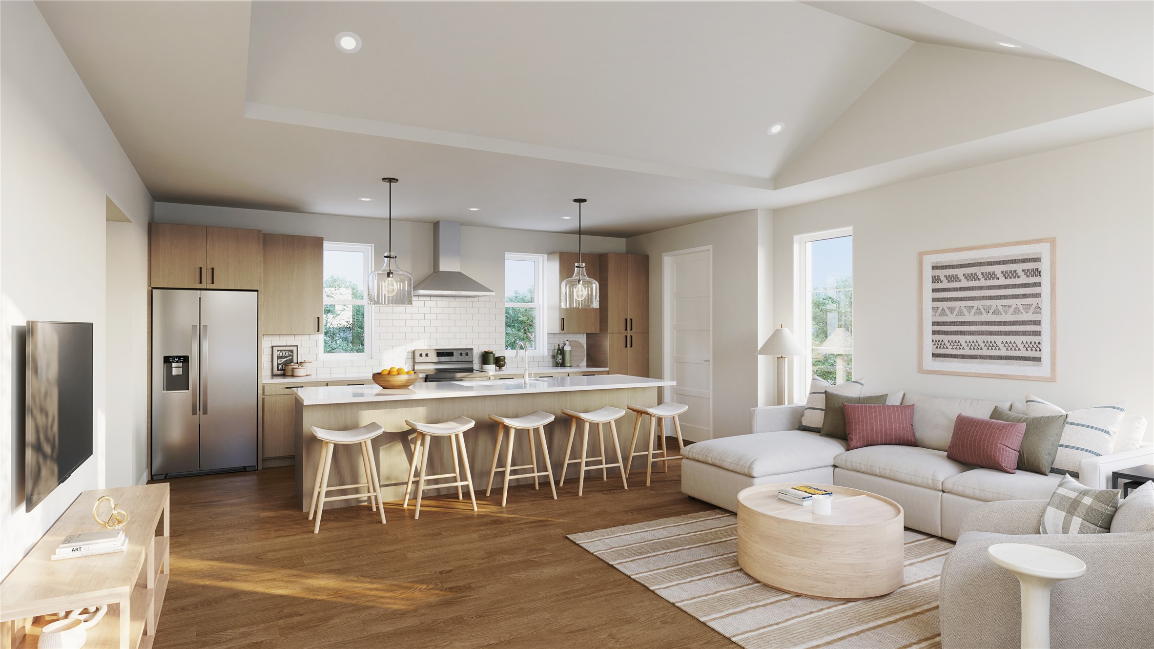 3651-1025 South Custer Road McKinney, TX 75070 - Photo 4 of 11 a large kitchen with a table and chairs