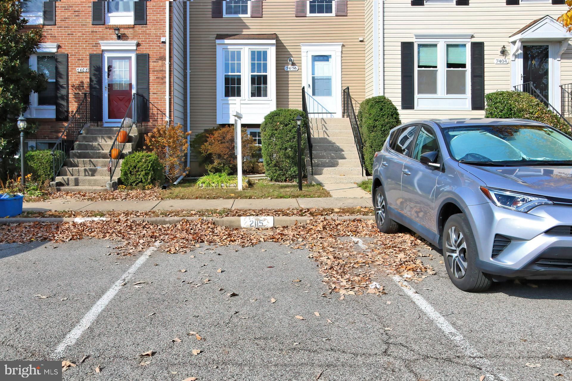 7406 Aspenpark Road Lorton, VA 22079 - Photo 30 of 33 2 assigned parking places - in front & close