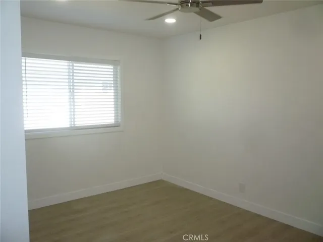 a view of a glass door with a glass door