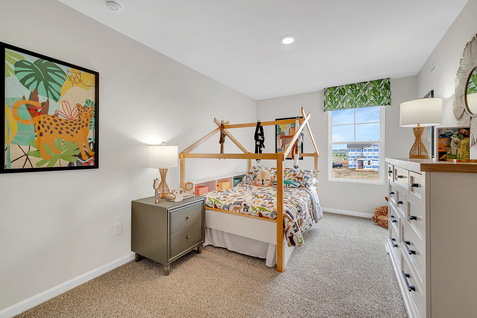 1331 Acadia Circle Pingree Grove, IL 60140 - Photo 42 of 51 a bedroom with furniture and a baby crib