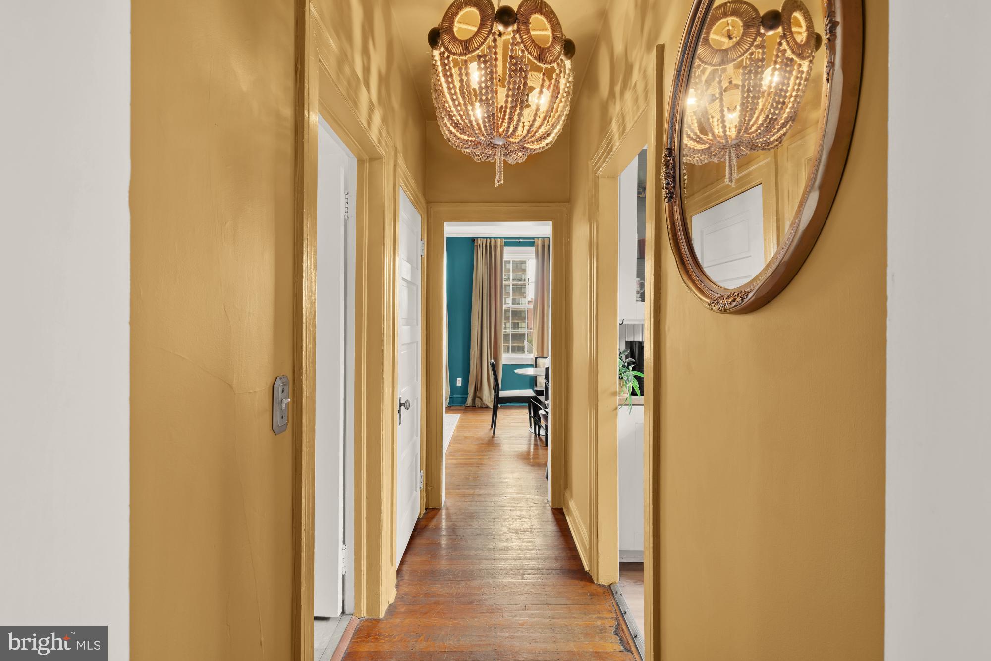 159 West Lanvale Street, Unit 5 Baltimore, MD 21201 - Photo 5 of 34 a view of a hallway with wooden floor