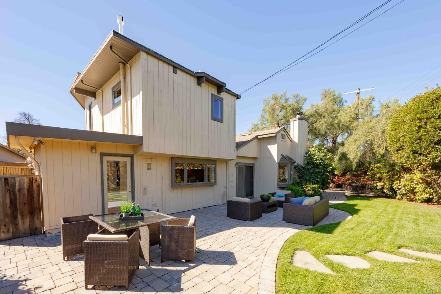 3241 Greer Road Palo Alto, CA 94303 - Photo 22 of 26 a view of a patio with couches and potted plants