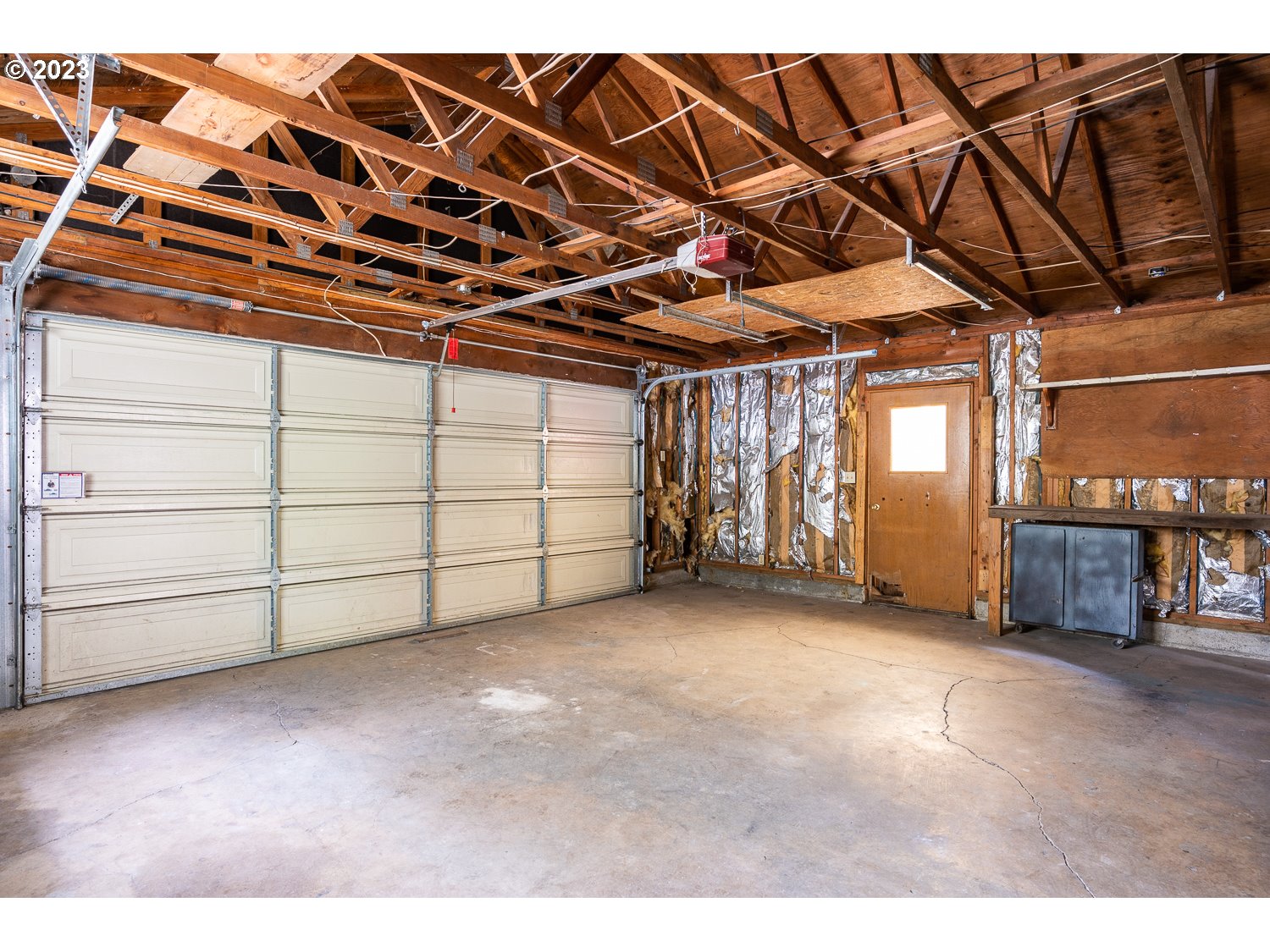 59191 Southeast Chalet Place Sandy, OR 97055 - Photo 17 of 25 a view of a room with wooden walls