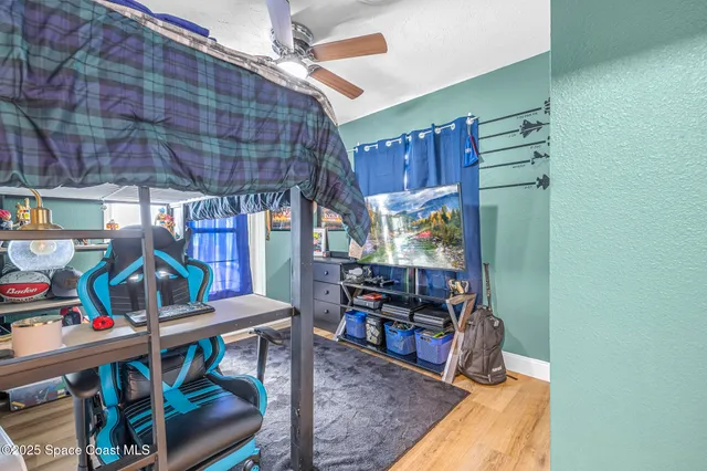 a view of furniture in a room