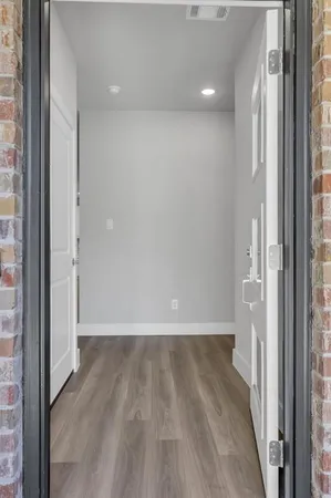 a view of wooden floor