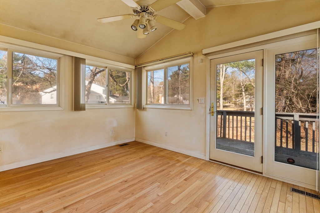 20 Joyce Road Framingham, MA 01701 - Photo 15 of 42 a view of an empty room with wooden floor and a window