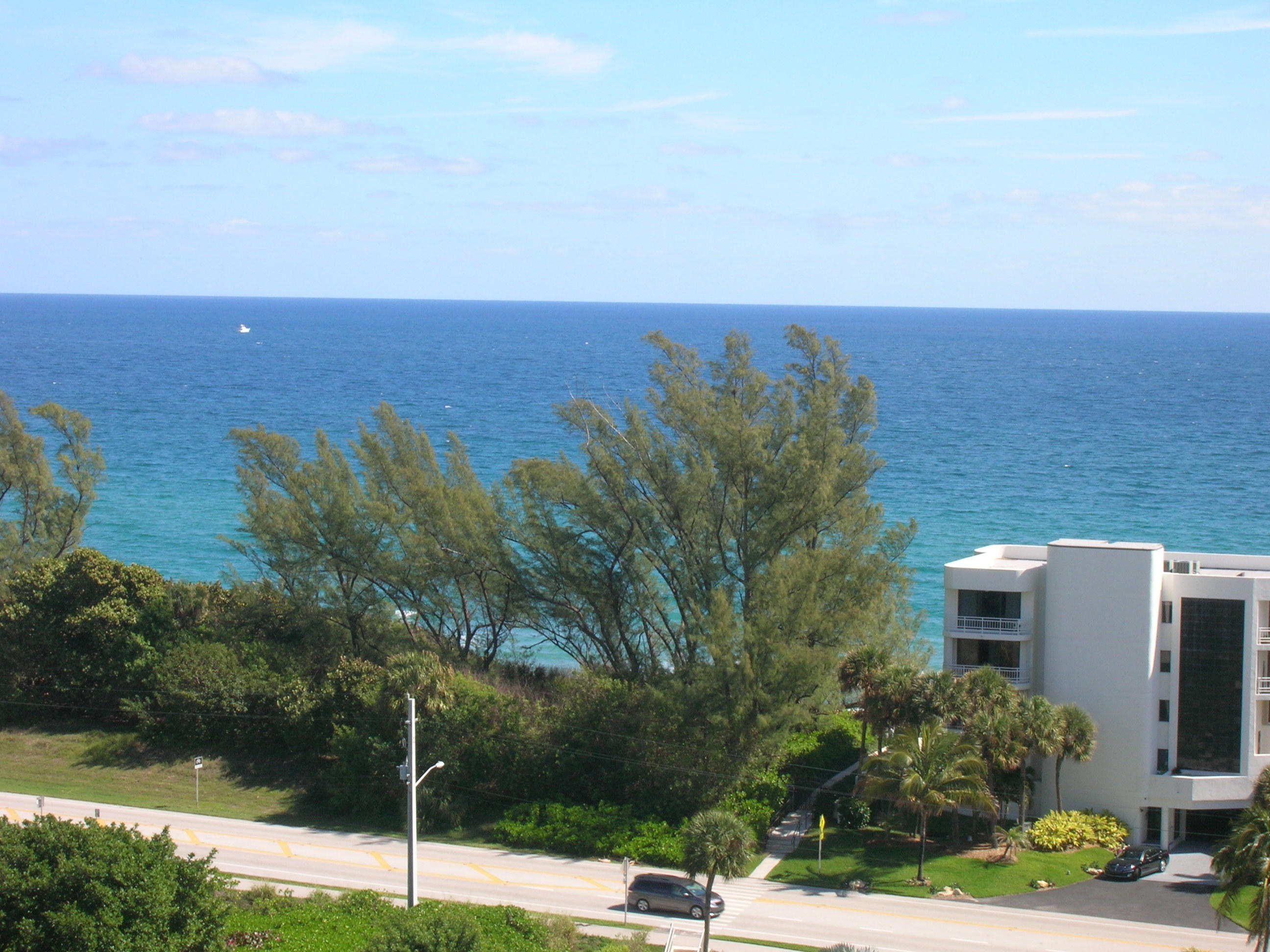 2121 North Ocean Boulevard, Unit 1402W Boca Raton, FL 33431 - Photo 1 of 44 EAST VIEW FROM BALCONY