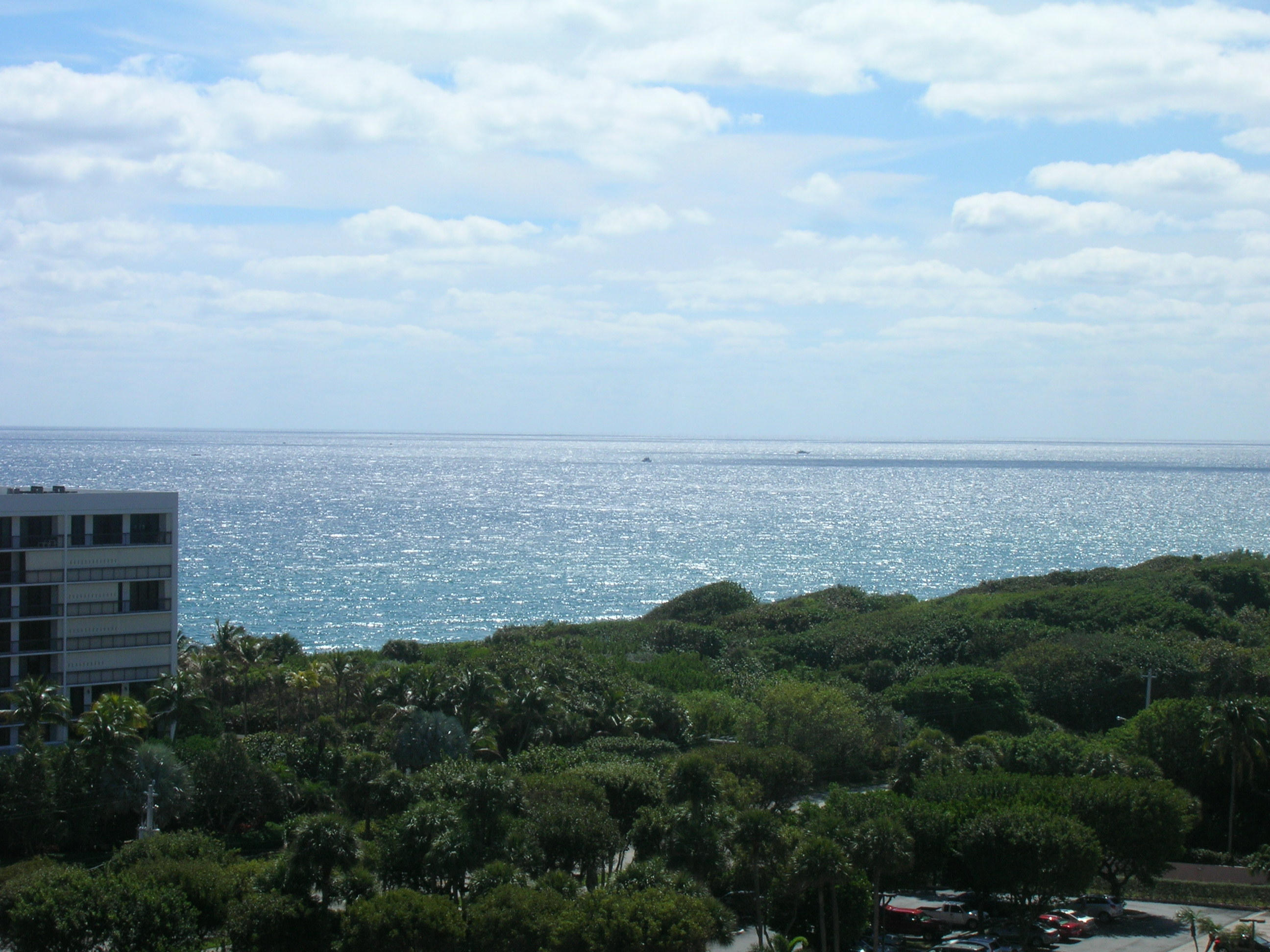 2121 North Ocean Boulevard, Unit 1402W Boca Raton, FL 33431 - Photo 7 of 44 SOUTH VIEW FROM BALCONY