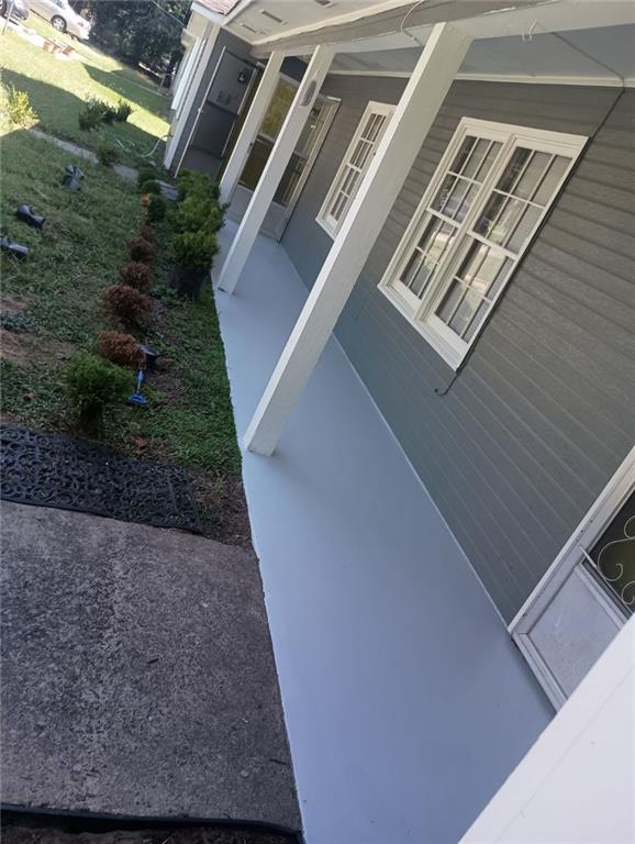 480 Cason Road Cedartown, GA 30125 - Photo 5 of 10 a view of backyard with patio