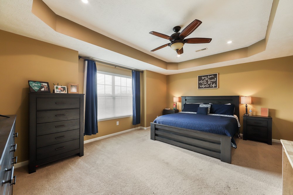 1080 Woodall Road Lebanon, TN 37090 - Photo 13 of 24 a bed room with a bed and a ceiling fan