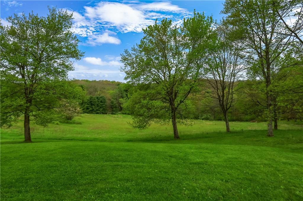 481 Chicora Fenelton Road Chicora, PA 16025 - Photo 44 of 50 Wide view of the property grounds featuring open lawn areas and scenic wooded surroundings.