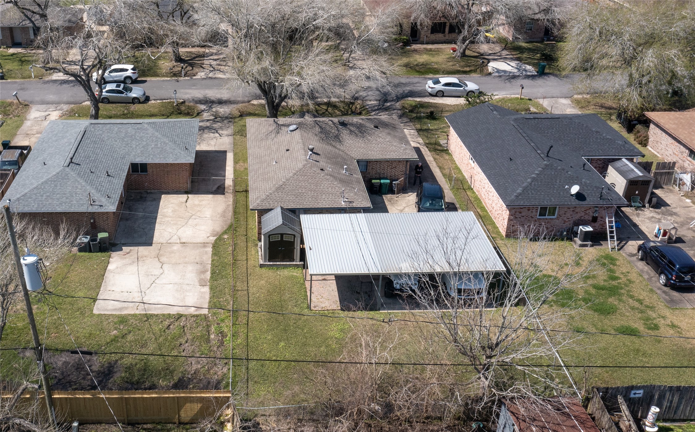 4713 Pine Street Pasadena, TX 77586 - Photo 3 of 38 an aerial view of a house with a yard