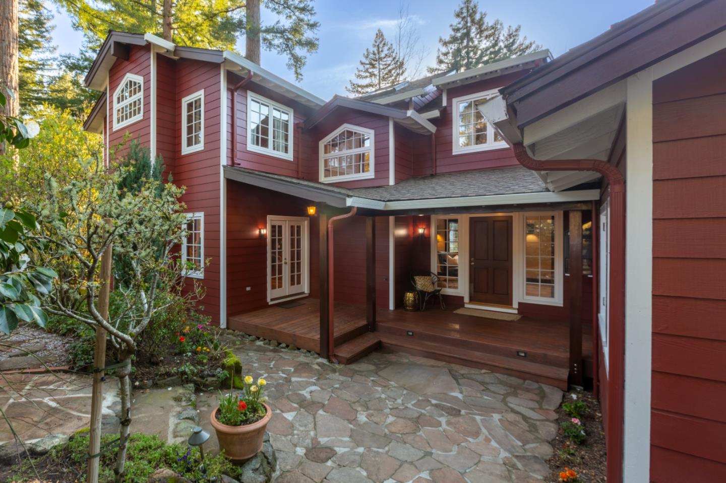 36 Skyline Drive Woodside, CA 94062 - Photo 3 of 67 a front view of a house