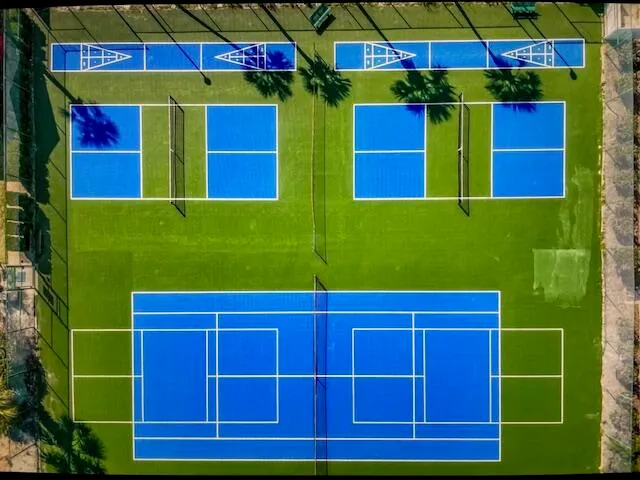 a view of a water with an ocean