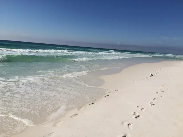 a view of a lake with outdoor space