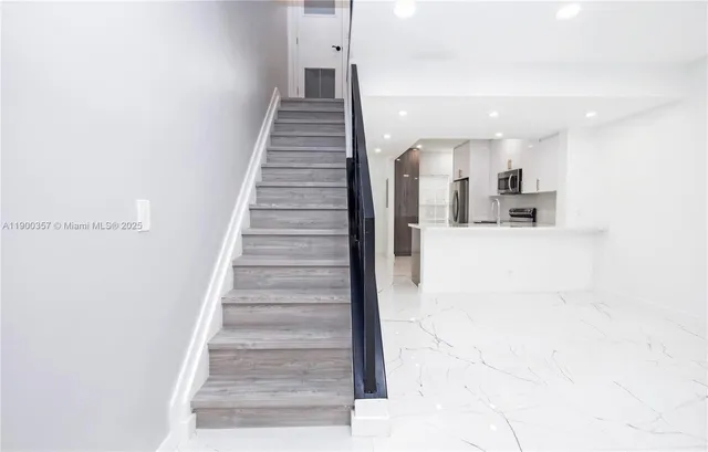 a view of entryway and hall